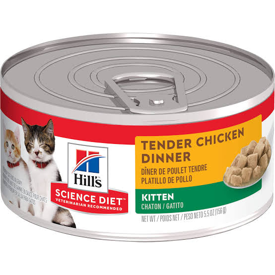 Hill’s Kitten Lata Tender Chicken Dinner 5.5 Oz Hill’s