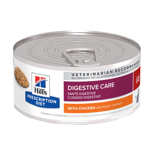 Hill's Prescription Diet i/d Alimento Húmedo Gastrointestinal (Digestive Care) para Gato, 155 g