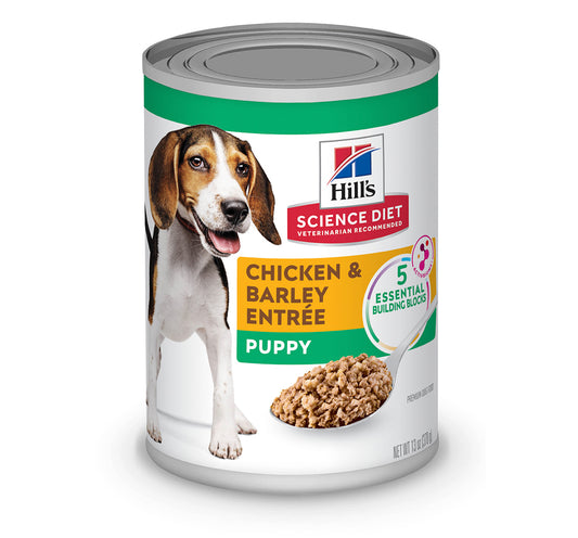 Hill's Science Diet Puppy Alimento Húmedo para Cachorro Todas las Razas Receta Pollo, 370 g