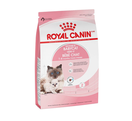 Royal Canin Mom & BabyCat Alimento Seco para Gestación / Lactancia o Destete para Gato, 1.37 kg