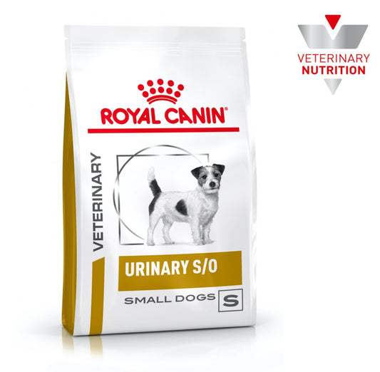 Royal Canin Veterinary Diet Alimento Seco para Tracto Urinario (Urinary S/O) para Perro Adulto Raza Pequeña, 4 kg