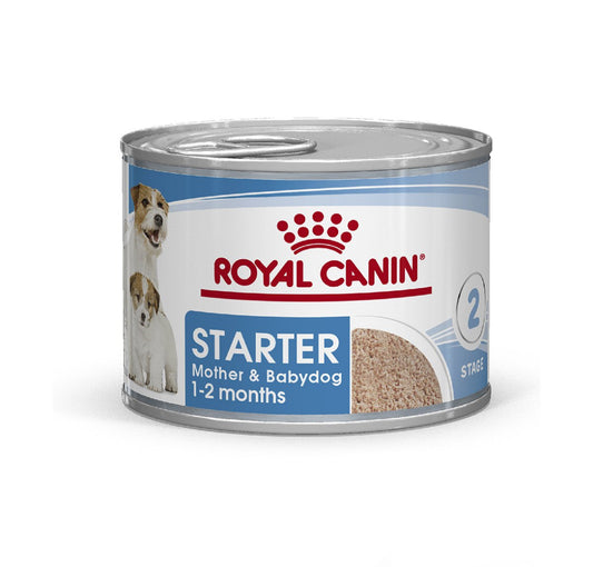 Royal Canin Starter Mother & Babydog Alimento Húmedo para Perro en Lactancia y Cachorro, 145 g