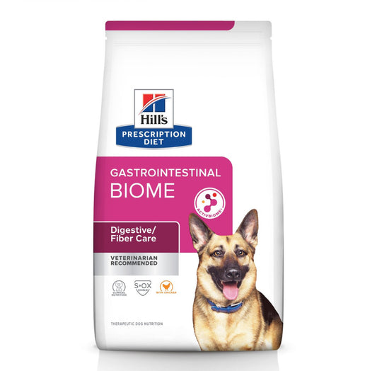Hill's Prescription Diet Gastrointestinal Biome Alimento Seco para Perro Adulto Todas las Razas, 3.6 kg