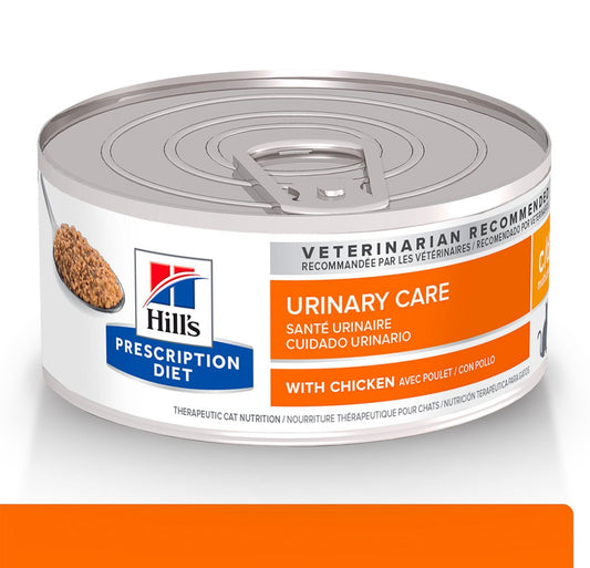 Hill's Prescription Diet c/d Alimento Húmedo Cuidado Urinario (Urinary Care) para Gato Adulto, 155 g