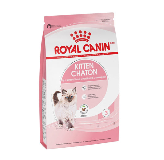 Royal Canin Kitten Alimento Seco para Gatito Receta Pollo, 3.18 kg