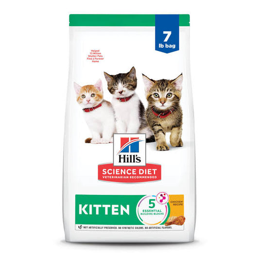 Hill’s Kitten Chicken Recipe 7lb 3.2kg Hills