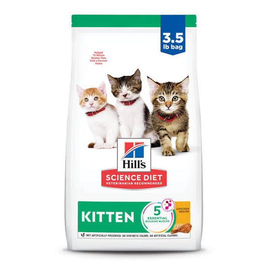 Hill's Kitten Chicken Recipe 3.5lb 1.6kg Hill’s