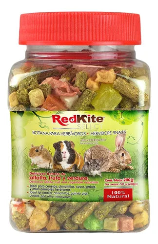 Botana para Herbívoros RedKite 200gr