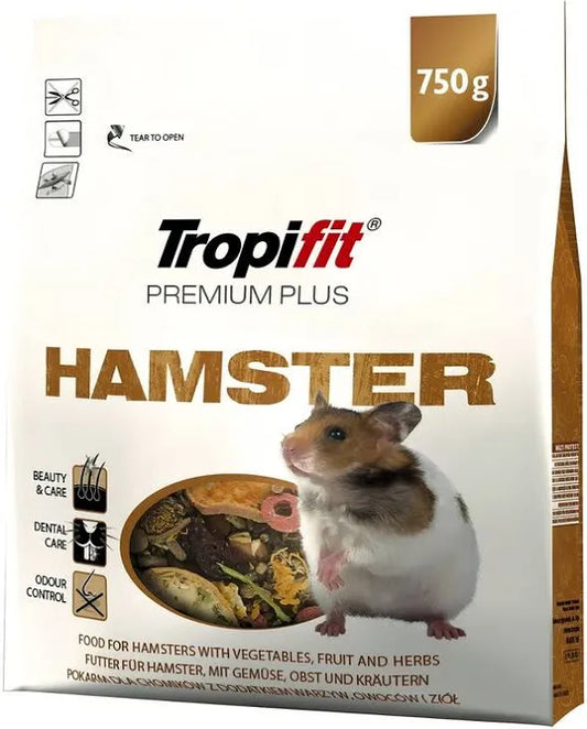 Tropifit Premium Plus Hámster 750gr