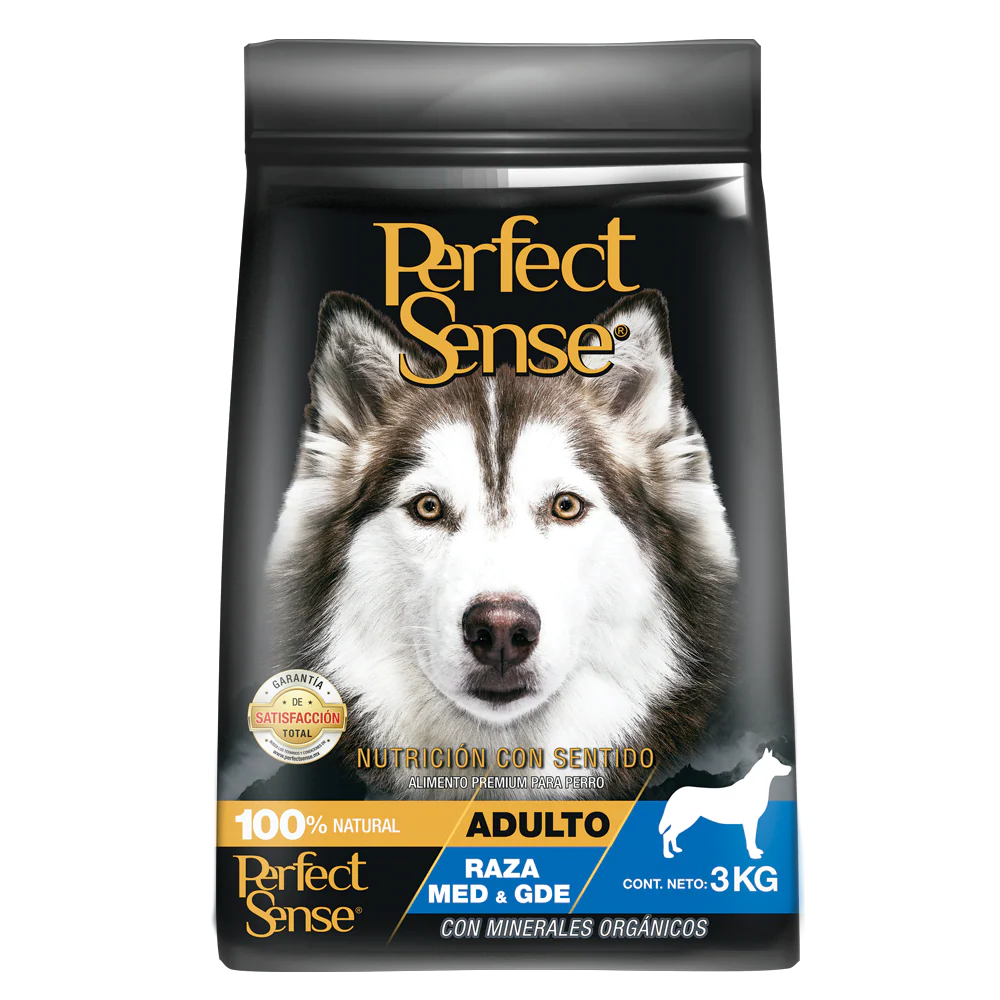 Perfect Sense Alimento para Perro Adulto Raza Mediana-Grande 3kg