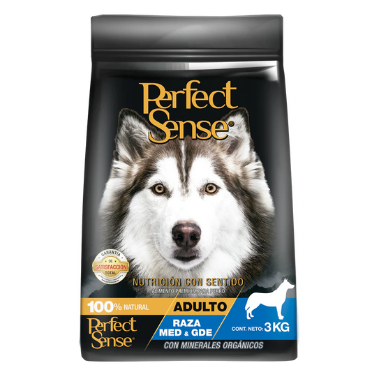 Perfect Sense Alimento para Perro Adulto Raza Mediana-Grande 3kg